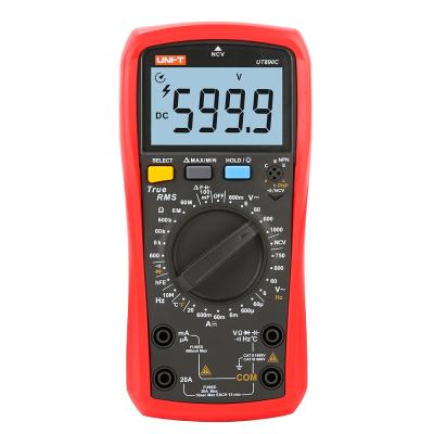 China Digital Multimeter Insider UT890C Multimeter NCV Buzzer Capacitor Temperature On/Off Types 63x37mm for sale