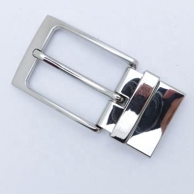 China Custom Metal Reversible Pin Buckle Buckle Pin Buckle Western Empty Belt Clasp Pin Material Women Military Reversible Military Automatic Ratchet Clip Custom Type for sale