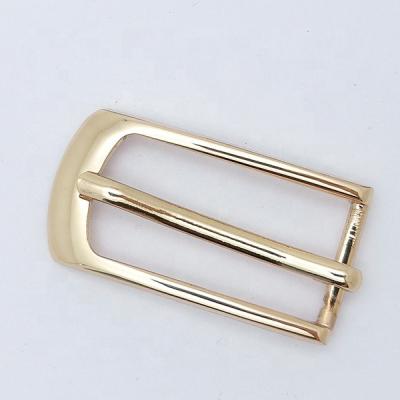 China Lady Pin Buckle Pin Buckle Lead Free Style Zinc Alloy Material Mount Hanging Metal Gold Plated Lady's Belt Buckle With Shiny Coating for sale