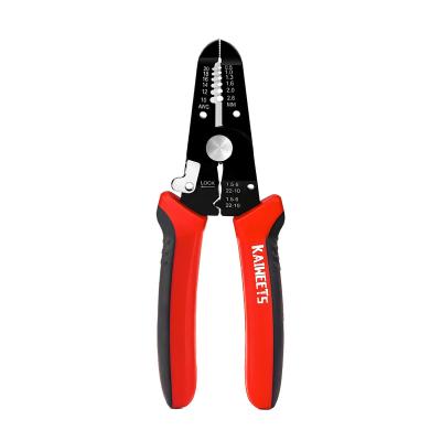 China Kaiweets KWS-101 COMBINATION STRIPPER Kaiweets KWS-101 Combination Electric Multifunction Wire Pliers Insulation Material Steel Line Stripping Pliers for sale