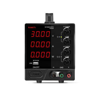 China Variable Electric Power 30V 10A DC Screen System 300w Price DC Power Supply Kaiweets PS-3010F DC Power Supply for sale