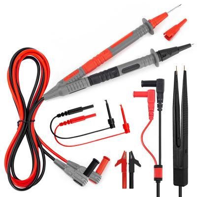 China Surverying Kaiweets KET012 Test Probe For Multimeter With Alligator Clips Probe Test Wire Nose Kits for sale