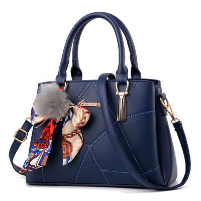 China Lady Wholesale 2021 Luxury Fashion PU Leather Designer Purses Cross - Body Bag Ladies Women Handbags for sale