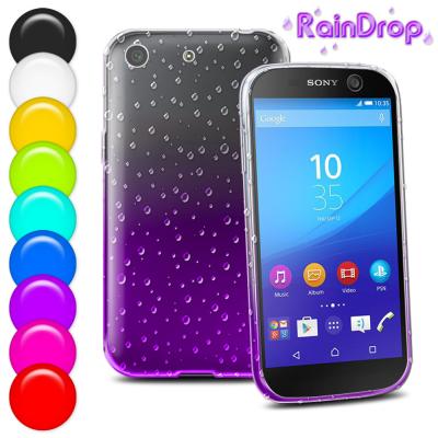 China Raindrop mobile phone cases for  M5 , sony cell phone accessories for sale