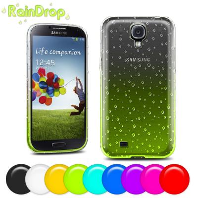 China Raindrop design Samsung Cell phone Covers for Galaxy S4 protective back case for sale