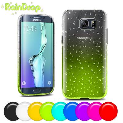 China Cubierta plástica suave personalizada del caso del borde de la galaxia S6 de Samsung con colores multi en venta