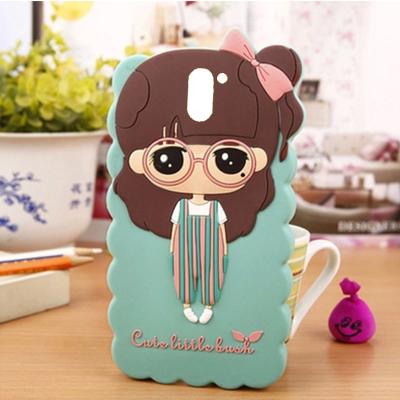 China Beauty One plus first generation Animation Silicone Phone Cases for girls for sale