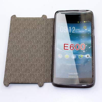 China Liquid E600 Acer Phone Case , Csynthetic leather phone Wallet Cover with card slot for sale