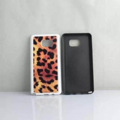 China Yellow Leopard design Samsung Cell phone Covers for galaxy Note 5 for sale