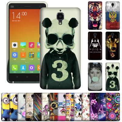 China XiaoMi Mi4 silicone material durable cool cell phone cases with photo designs for sale