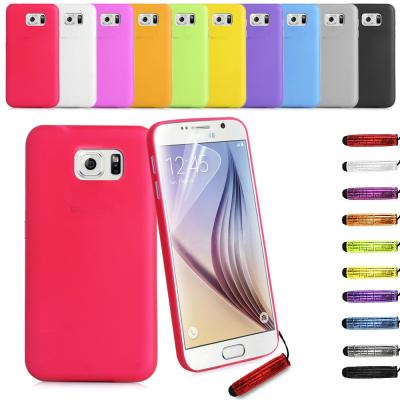 China 0.33mm Ultra Thin Samsung Cell phone Cove Both sides Matte PVC Phone cover for sale