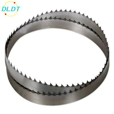 China Coil Nail Pallet Demolition M42 Bi-Metal Strip Blades For Pallet Dismantler for sale