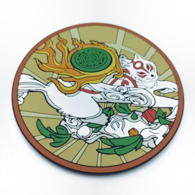 China Viable animal new style coffee drink coaster eco-friendly anti-scalding and silicone non-slip coaster for sale