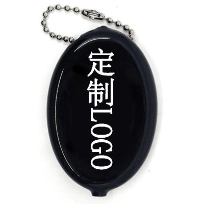 China Fashion Mini Portable Round Coin Purse PVC Coin Purse Coin Purse Around Silicone Wallet for sale