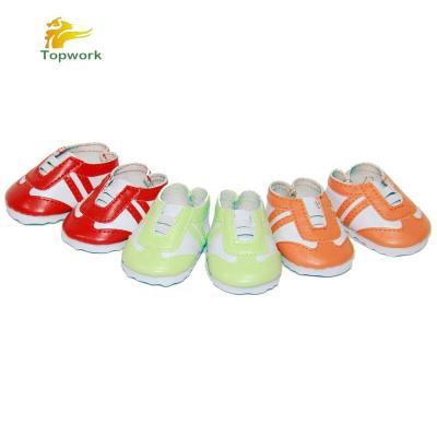 China PU Sports Doll Shoes For 18 Inch American Dolls Girl Doll Shoes for sale