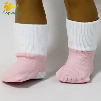 China Beautiful and hot sales American 18 inch girl doll socks for sale