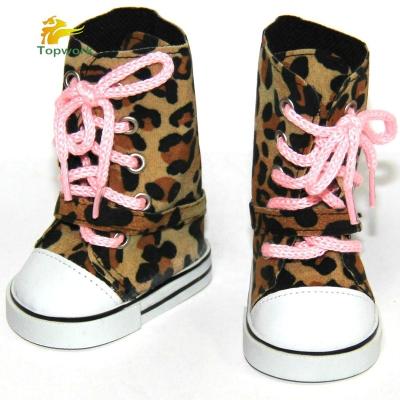 China Cute Leopard18 Inch Lovely Girl Doll American Boots and Kind for sale