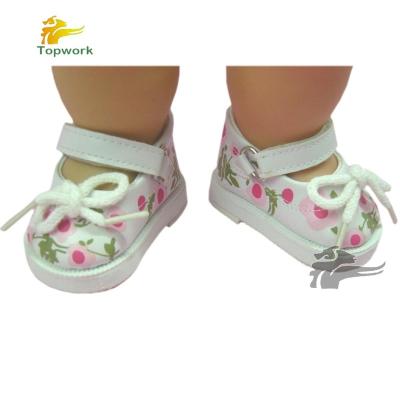 China Cute Fashion Pu All Over American Style Girl Doll Sports Shoes Stylish Doll Shoes Doll Sports Shoes Fit For Baby Doll Or Negotiate For Other Doll for sale