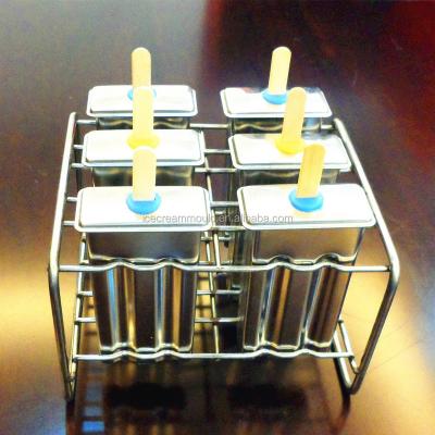 China Home Use Stainless Steel Ice Cream Molds for sale