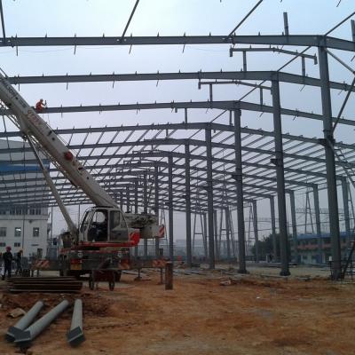 China Wind Resist Pre Engineered Steel Building High Strength Steel Structural Construction for sale