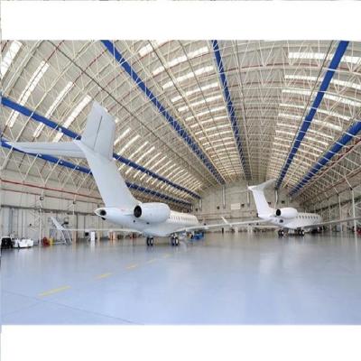 China Pre Fabricated Steel Structure Hangar Warehouse Workshop Metal Frame Commercial Buildings for sale