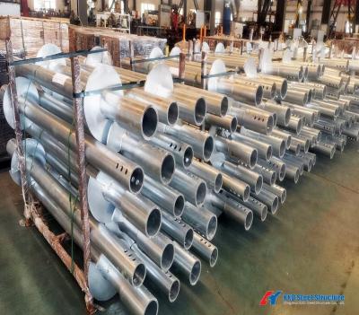 China USD Support Superior Solar Photovoltaic Galvanized ASTM A153 Standard Helical Pile Anchor for sale