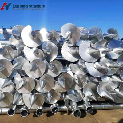 China Galvanized Anchor Pile for Solar Energy System One Year After-sales Service Included for sale