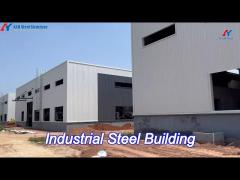 painted galvanized industrial steel building prefabricated steel structure warehouse