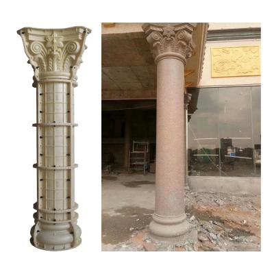 China Solid Different Diameter High Quality ABS Plastic Column Pillar Mold for sale