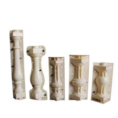 China Recyclable / Durable / Nontoxic Plastic Injection Molding Concrete Baluster Molds Balcony for sale