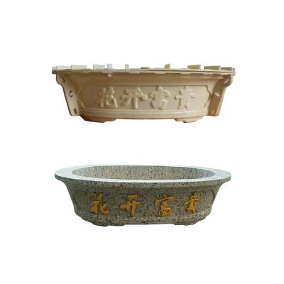 China Home / Garden / Hotel Tall Square Flower Pot Decoration Molds For Concrete for sale