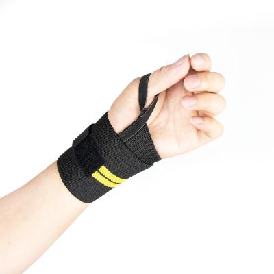 China Adult Universal Elastic Basketball Badminton Wrist Thumb Lift Support for sale