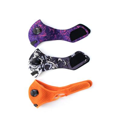 China Factory direct outdoor half-face breather valve bicycle riding mask breathable for air purified for sale