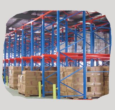 China Corrosion Protection Heavy Duty Multi-level Racking System Attic type Rack For Forklift Warehouse for sale