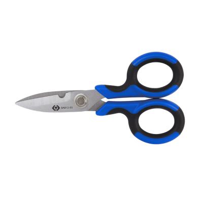 China ELECTRICIAN'S SCISSORS KING TONY Electrician Scissors Universal Scissors Stainless Steel Cutting Scissors 6AB12-55 for sale