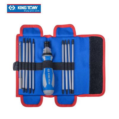 China KING TONY Steel Ratchet Screwdriver Set Screw Driver Set 32526MRN for sale