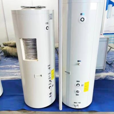 China Micro Channel External Coil Air Source Heat Pump Water Tank For Heating And Hot Water Supply for sale