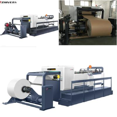 China Automatic Paper Reel To Sheet Cutting Machine Hydraulic System for sale