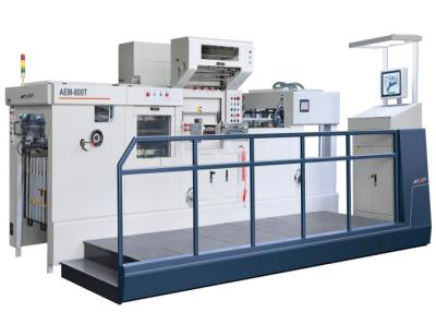 China 1080 Series Industrial Die Cutting Machine / Semi Automatic Die Cutting Machine for sale