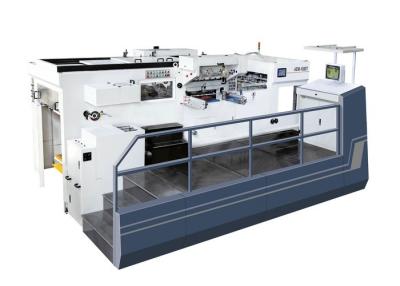 China Automatisches Flachbett, das industrielle stempelschneidene Maschine Papierformat von 800 x 620 Millimeter bronziert zu verkaufen