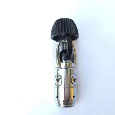 China Dropshipping First Stage Eco-friendly Scuba Diving Silver Connector Divers Adapter Regulator for sale