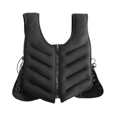 China Strength Training Fashion Functional Durable Licensing 10LB/15LB/20LB Oxford Weight Training Vest For Men And Women for sale