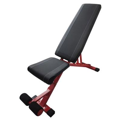 China Indoor the latest model can be customized multifunctional home fitness equipment weight bench adjustable fitness bench for sale