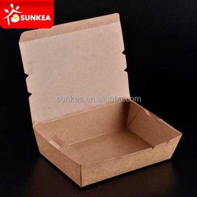 China Biodegradable Disposable Food Grade Grocery Boxes Cardboard Box Supplier for sale