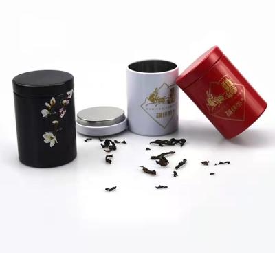 China Food maker empty cans black tea tin can box to contain packaging for food for sale