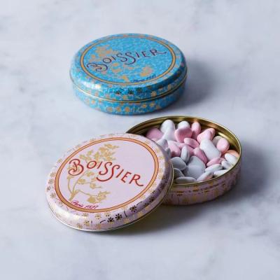 China Luxury Christmas wedding metal food grade custom food gift packaging empty tin box tin box sweet candy tin box undamaged altoid for sale