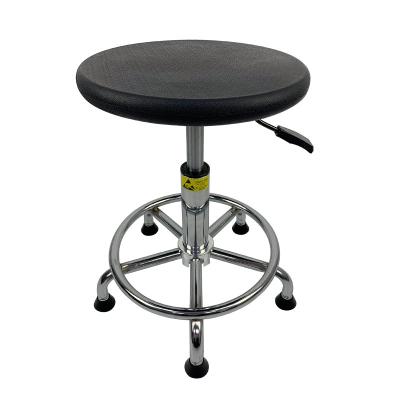 China Traditional OEM low price high quality durable lab ESD chair sturdy PU foam chair for sale