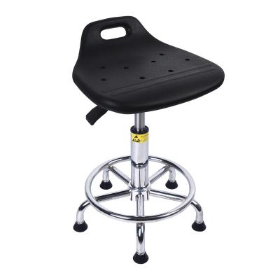 China Customized Modern Product Polyurethane Polyurethane Rotatable PU Foaming Antistatic Laboratory Chair Esd Lab Chair for sale