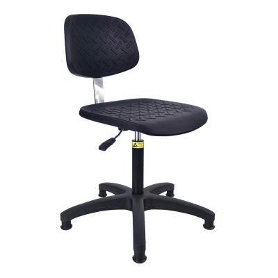 China Modern High Quality Durable PU Lab Chair ESD Antistatic Foaming Chair for sale