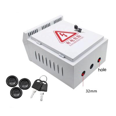 China Electric CCTV Manufacturers CCTV Box Wall Mount Rainproof Door Locked Box Outdoor Waterproof CCTV Junction Box for sale